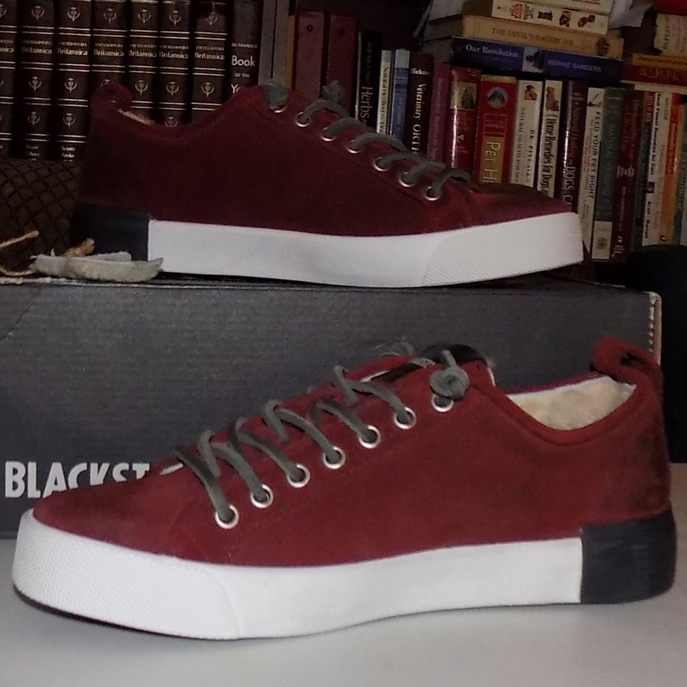 New Blackstone QL60 Wine leather/shearling EU37
